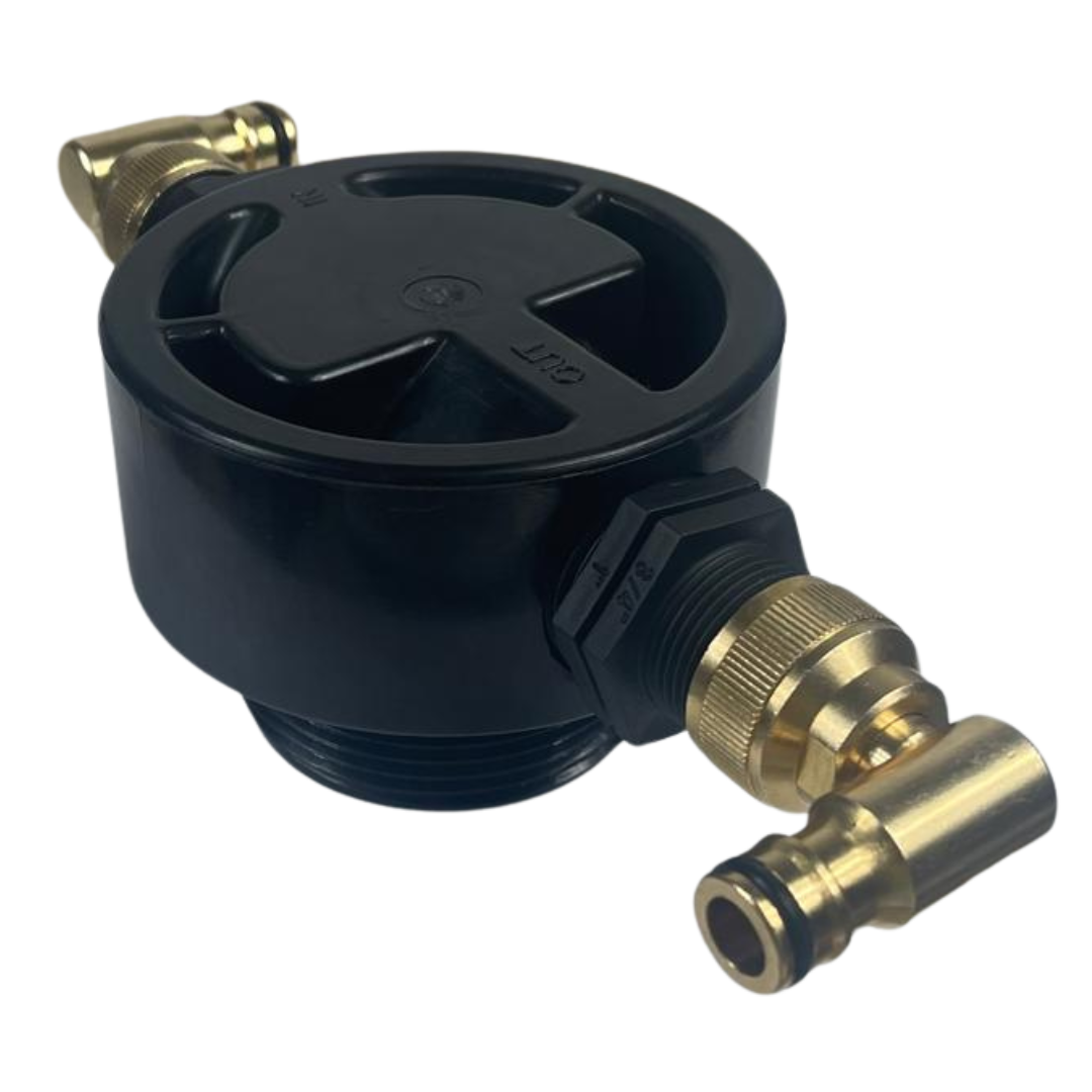 FRP Head & Fittings Bundle for Resin Bottles – Complete Installation Kit