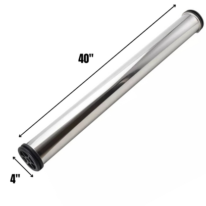 Stainless Steel RO Membrane Housing – 4040 Reverse Osmosis Compatible