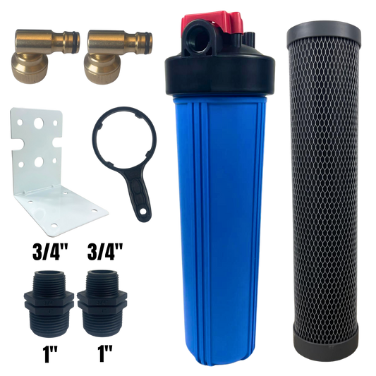 20" Jumbo Big Blue Water Filter Housing Kit